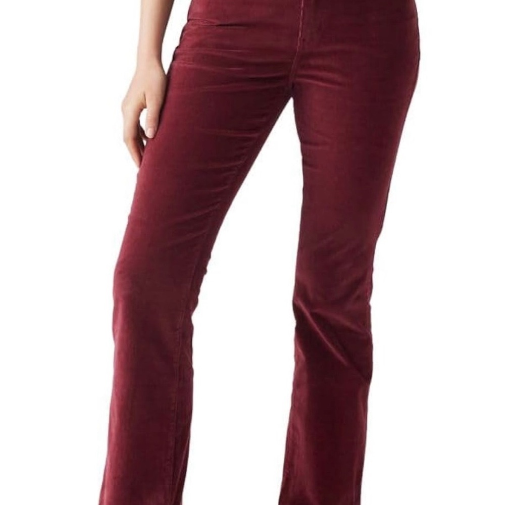 Levi's Red High Rise Bootcut Corduroy Pants